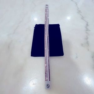 Swarovski Purple Slake Bracelet